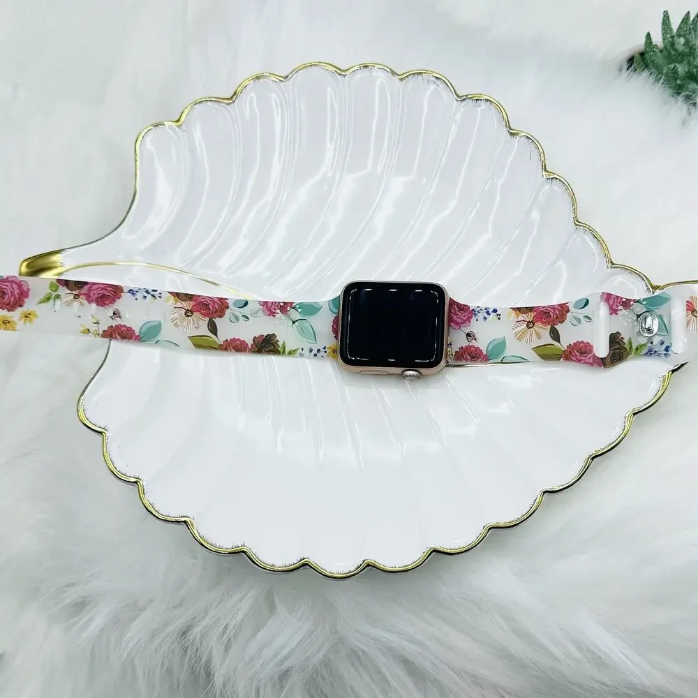 Unbranded floral engraved